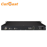 Modulateur DVB-S2/S2X avec entrée IP, modulateur numérique avec cryptage BISS pour la diffusion télévisuelle