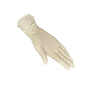Gants en latex jetables blancs crémeux sans poudre / Gants de travail - Product Image 5