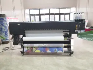 Sublimation papier Großformat 6 I3200 Digi Pigment Flachs Stoff Digital Cotton Textildrucker Druckmaschine China