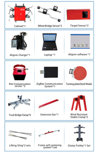 2025 Camión de fábrica Equipo de alineación de ruedas CCD grande Máquina Alineador de ruedas de camión - Product Image 6