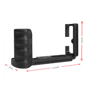 YEAH Quick Release Plate Hand Grip L Holder Bracket con cabeza de tornillo 1/4 Montaje de trípode para cámara digital Fujifilm <span class=keywords><strong>XT3</strong></span> <span class=keywords><strong>Fuji</strong></span> - Product Image 4