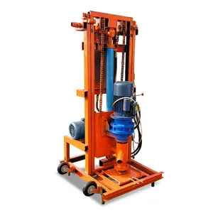 Good quality electric hydraulic 100m underground water drilling rig machine mini electric drilling rig for water well