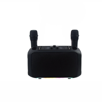 Altavoz de Karaoke Inalámbrico Personalizado de Fábrica con Micrófono Incorporado, Iluminación LED RGB para Uso en Exteriores, Compatible con Teléfonos Móviles y Computadoras