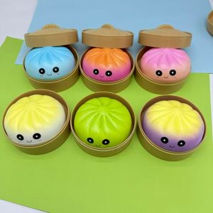 Boîte Mystère de Jouets Sensoriels <span class=keywords><strong>Anti</strong></span>-<span class=keywords><strong>Stress</strong></span> : Pâtons Moelleux Scintillants en Forme de Boulettes de Pâte Cuite à la Vapeur, Balles <span class=keywords><strong>Anti</strong></span>-<span class=keywords><strong>Stress</strong></span> Colorées, Jouets à Presser - Product Image 2