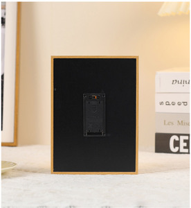 6/7/8inch khung gỗ ấm trắng ánh sáng pin phí bảng lá khắc hình ảnh khung ánh sáng ban đêm - Product Image 5