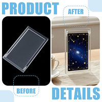 Porte-cartes gradué PSA personnalisé carte graduée en acrylique support de vitrine de dalle de collection pour PSA avec étui de protection de couvercle magnétique