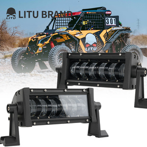 Trực Tiếp Hàng Duy Nhất Cao Chùm Thấp 48W 12V <span class=keywords><strong>LED</strong></span> Xe Tải Thanh Ánh Sáng Offroad Off Road 4X4 Siêu Mỏng <span class=keywords><strong>LED</strong></span> Thanh Ánh Sáng - Product Image 2