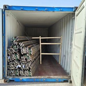 Rieles de Acero para Ferrocarril Estándar ASTM <span class=keywords><strong>AREMA</strong></span> 115RE 136RE con Precio de Fábrica y Tiempo de Entrega Rápido - Product Image 3