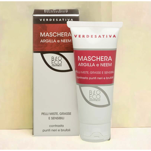 Mascarilla Facial de Arcilla Verdesativa y Neem 75ml, Lodo para Piel Mixta, Eliminador de Puntos Negros - Product Image 1