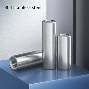 Thép không gỉ SS304 M3 M4 M5 M6 M8 M10 M12 M14 M16 M20 Vòng nội bộ ren khớp nối Thùng tay áo hạt - Product Image 3