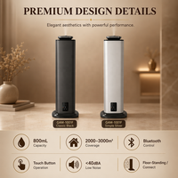 Diffuseur de parfum intelligent, nébuliseur d'arômes, système de parfum pour couloir d'hôtel, haute pression, atomisation à deux fluides, contrôle Bluetooth