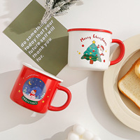 Mug à café en céramique avec logo personnalisé, mug à sublimation, cadeau promotionnel, tasse de Noël