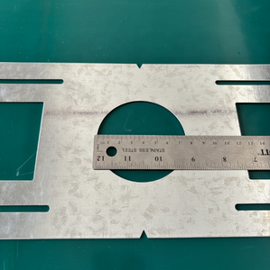 <span class=keywords><strong>Plaque</strong></span> de montage en acier galvanisé de 26 pouces sans rebord, nouvelle conception, pour downlight LED encastré, découpe de 75 mm - Product Image 6