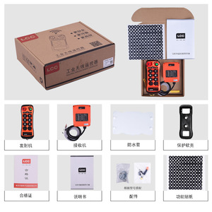 Q600 <b>Wireless</b> Remote <b>Control</b> For Crane 4 Buttons Rechargeable Battery Industrial Lifting Tools - Product Image 2