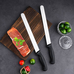 RUITAI-Cuchillo de cocina profesional de 12 pulgadas, mango de plástico PP Azul, de acero inoxidable, para cortar jamón - Product Image 4