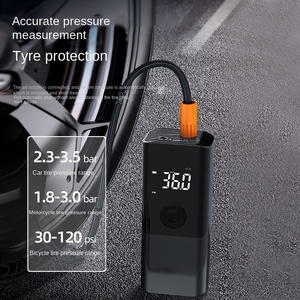 Bomba de aire eléctrica para bicicleta Mini bomba de bicicleta de coche con carga por cable para el hogar - Product Image 4