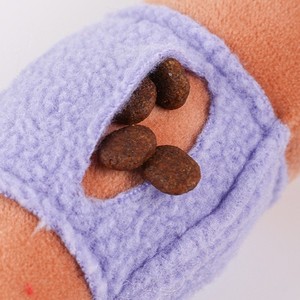 Gizlemek ve IQ eğitim ve stres kabartma oyunları için tedavi bulmaca Squeaker ses aramak ile minyatür biyonik köpek yavrusu oyuncak - Product Image 6
