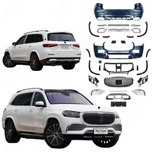 Benz Gls 2020 + x167 फेसलिफ्ट के लिए कारखाने की प्रत्यक्ष बिक्री कार बम्पेट 2023 मेबैक बॉडी किट सामने बंपर - Product Image 1