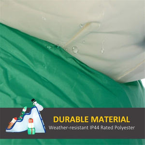 Décorations de cour de vacances extérieures gonflables de bonhomme de neige de Noël DB pour l'expédition interdite par pour personnalisable - Product Image 5