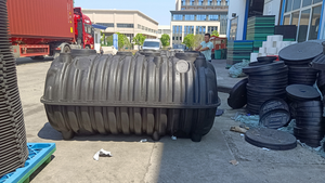 <span class=keywords><strong>Biodigesteur</strong></span> <span class=keywords><strong>domestique</strong></span> de 0,6 m3 à 2,5 m3 pour le traitement des eaux usées, système de drainage des toilettes, mini fosse septique en PP HDPE - Product Image 6