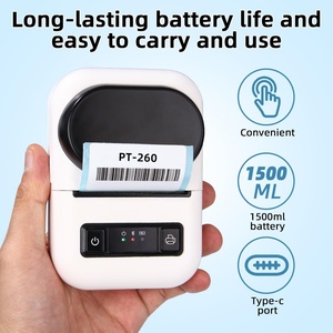 Impresora Térmica Portátil Mini de 80 mm, 203 DPI, Inalámbrica, POS, para Recibos, Facturas, Etiquetas, Impresora Portátil - Product Image 4