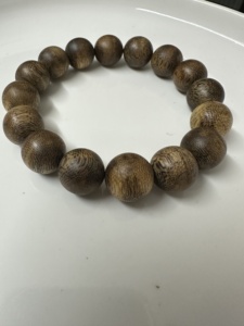 Agarwood [14mm 16g+] Natural Qinan Round <strong>Bracelet</strong> Men Women Old Material Original <strong>Wood</strong> Buddha <strong>Beads</strong> - Product Image 4