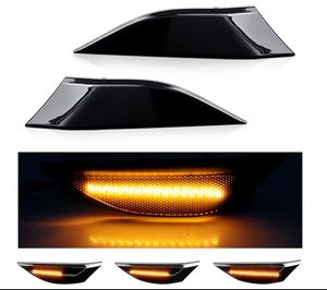 ไฟเลี้ยวข้าง LED 2 ชิ้น สำหรับ <span class=keywords><strong>Nissan</strong></span> GTR <span class=keywords><strong>R35</strong></span> Coupe GT R <span class=keywords><strong>Nismo</strong></span> ปี 2007-<span class=keywords><strong>2022</strong></span> OEM 26185 62B0A - Product Image 3
