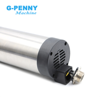 Moteur de broche refroidi par air G-Penny 0,8 kW ER11 800 W DIY pour gravure, fraisage, meulage 220 V/380 V 24 000 tr/min 4 roulements