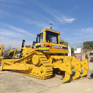 Excavadora de Orugas Usada CAT D8R con Descuento de la EPA, Modelo 2016, Motor de 250 kW, Capacidad de Nivelación de 4 m para Reparación de Carreteras, Bajo Consumo - Product Image 1