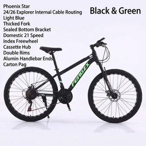 Vélo de montagne tout-terrain à suspension intégrale pour hommes, 26 pouces, 27 vitesses, VTT de cross-country en gros - Product Image 6