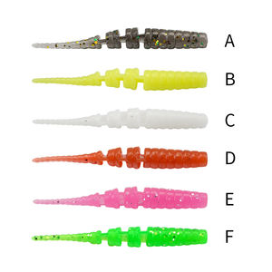 4cm 0.3g 50 pcs/sac petit <span class=keywords><strong>leurre</strong></span> en plastique souple TPE flotteur appât artificiel pour la pêche au <span class=keywords><strong>leurre</strong></span> - Product Image 2