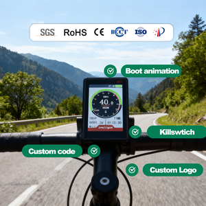 Afficheur numérique de vitesse pour vélo électrique M7T avec écran LCD couleur, UART2, accessoire d'affichage pour vélo de route, accessoires pour vélo de route - Product Image 1