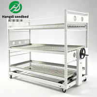 Promotion : Grandes serres agricoles modulaires verticales multi-étages pour culture en rack, pour pépinières commerciales