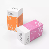 Boîtes cadeaux en carton ondulé en gros petit emballage cosmétique en carton blanc pliant logo personnalisé pour gaufrage de supermarché d'exposition