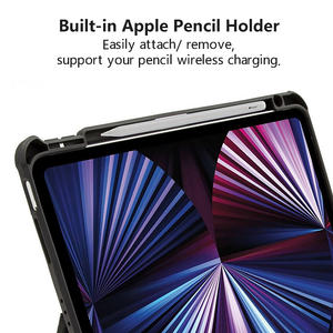 Clavier <span class=keywords><strong>tactile</strong></span> bluetooth sans fil, avec ventouse magnétique détachable, étui personnalisé pour iPad <span class=keywords><strong>10</strong></span>.2, <span class=keywords><strong>10</strong></span>.5, 11 et <span class=keywords><strong>10</strong></span>.9 <span class=keywords><strong>pouces</strong></span>, 12.9 pièces - Product Image 4