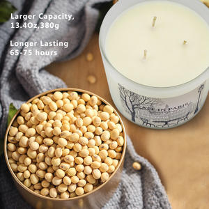 Bougie parfumée artisanale 100% cire <span class=keywords><strong>de</strong></span> soja biologique CAFFIN <span class=keywords><strong>PARIS</strong></span> 3 mèches Marque privée 14,6 oz Bougie <span class=keywords><strong>de</strong></span> <span class=keywords><strong>luxe</strong></span> parfumée pour la maison - Product Image 5