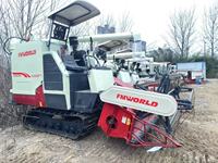 Moissonneuses-batteuses sur chenilles FMWORLD 102HP 4LZ-6.0P à bas prix d'occasion à châssis haut