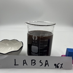 Mingsheng 96% กรดซัลโฟนิก labsa Linear-Alkyl เบนซีนซัลโฟนิกสำหรับผลิตภัณฑ์ทำความสะอาด anionic surfactant labsa - Product Image 4