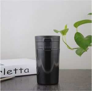 Termo de Lujo Aislado sin BPA, el Más Vendido, con Tapa de Botón de Resorte, Tazas y Platillos al por Mayor - Product Image 3