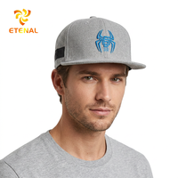 Casquette Snapback Sportive Personnalisable avec Logo, Nouveau Style, Broderie 3D, 6 Panneaux, Motif Feuille Tropicale, Tissu Jersey, Extérieur, 100% Coton