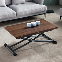 Meuble convertible à économie d'espace, table à manger de bonne qualité, gain de place, table basse