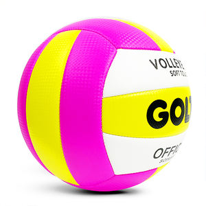 Balón de Voleibol GOLTY GVM-1032 Talla 5 Peso 260-280G y Circunferencia 650-670MM con Costura a Máquina de Tacto Suave para Entrenamiento Personalizado - Product Image 3