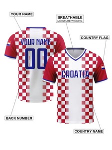 Camisetas personalizadas de fútbol para hombre y uniformes de entrenamiento disponibles en nuestra fábrica de ropa.F10 - Product Image 4