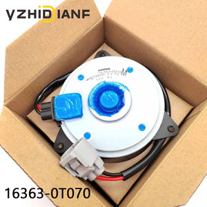 มอเตอร์พัดลมหม้อน้ำระบบระบายความร้อน163630T070 16363-0T070 168000-2630สำหรับ Toyota Corolla ZRE152 2007-2013 - Product Image 2