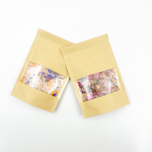 OED's Own Brand Kraft Paper Remaking Salt Himalayan Pink Salt and Flower para la limpieza del cuerpo Purificación DE LA PIEL Mineral-Enriquecido - Product Image 2
