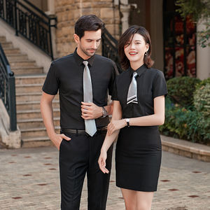 Robe longue élégante coréenne pour femme, style bureau, blanche et noire unie, printemps-hiver, formelle, avec volants délicats, ODM - Product Image 3