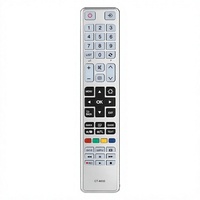Télécommande de remplacement pour téléviseurs LED HDTV CT-8035/CT-8040/CT-8533/CT-8543/CT-8528, code fixe, étanche et antichoc
