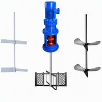 Usine d'agitateurs verticaux OEM pour équipement de mélange de réservoirs MBBR