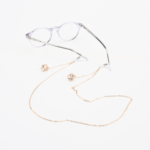 Chaîne <span class=keywords><strong>de</strong></span> lunettes <span class=keywords><strong>de</strong></span> haute qualité résistante à la transpiration, <span class=keywords><strong>cordon</strong></span> <span class=keywords><strong>de</strong></span> lunettes <span class=keywords><strong>de</strong></span> luxe pour femmes WH011, <span class=keywords><strong>cordon</strong></span> <span class=keywords><strong>de</strong></span> lunettes en métal tendance - Product Image 3