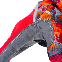 Gants de cyclisme HAIYI professionnels en microfibre, respirants, antidérapants, avec sangle de poignet réglable, protection UV, extensibles